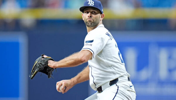 Nick Martinez goes 7 innings, Ben Williamson and Nick Fortes hit RBI doubles, Rays beat Red Sox 4-3
