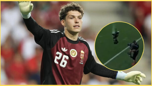 Szoboszlai scores and Pecsi debuts for Hungary as bizarre moment captured on camera
