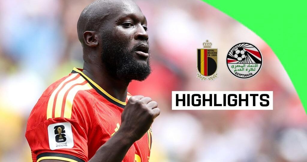 Lukaku makes impact off the bench as Belgium draw with Egypt
