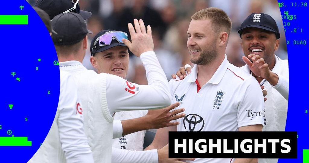 Atkinson finishes with five as England beat NZ to win opening Test