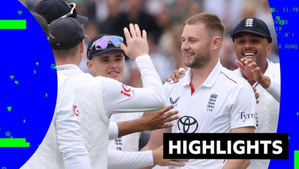 Atkinson finishes with five as England beat NZ to win opening Test