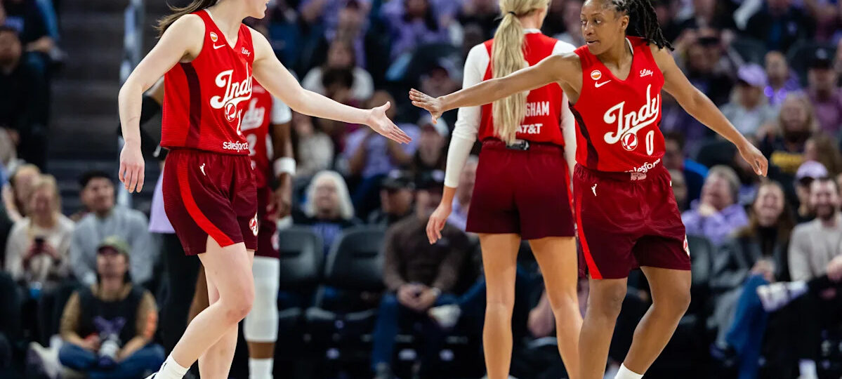Kelsey Mitchell drops 25 points while Caitlin Clark overcomes halftime vomiting in Fever's Commissioner's Cup win