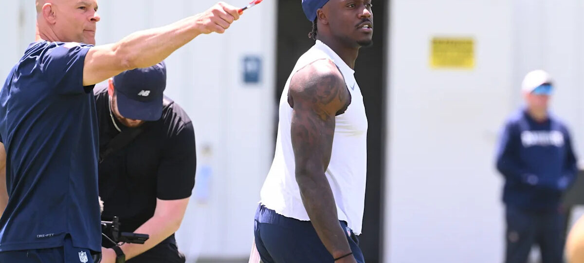 First look at A.J. Brown in full Patriots uniform
