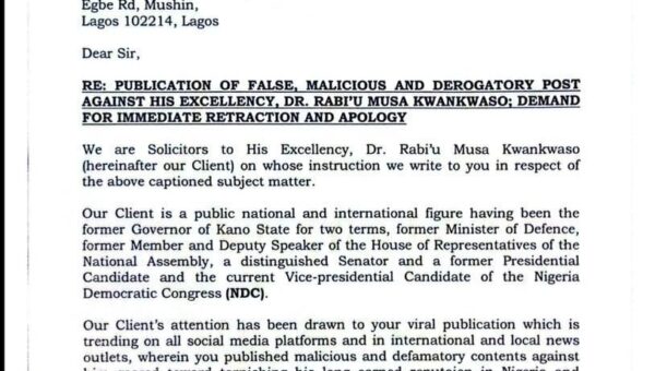 Kwankwaso sues Primate Ayodele over alleged defamation