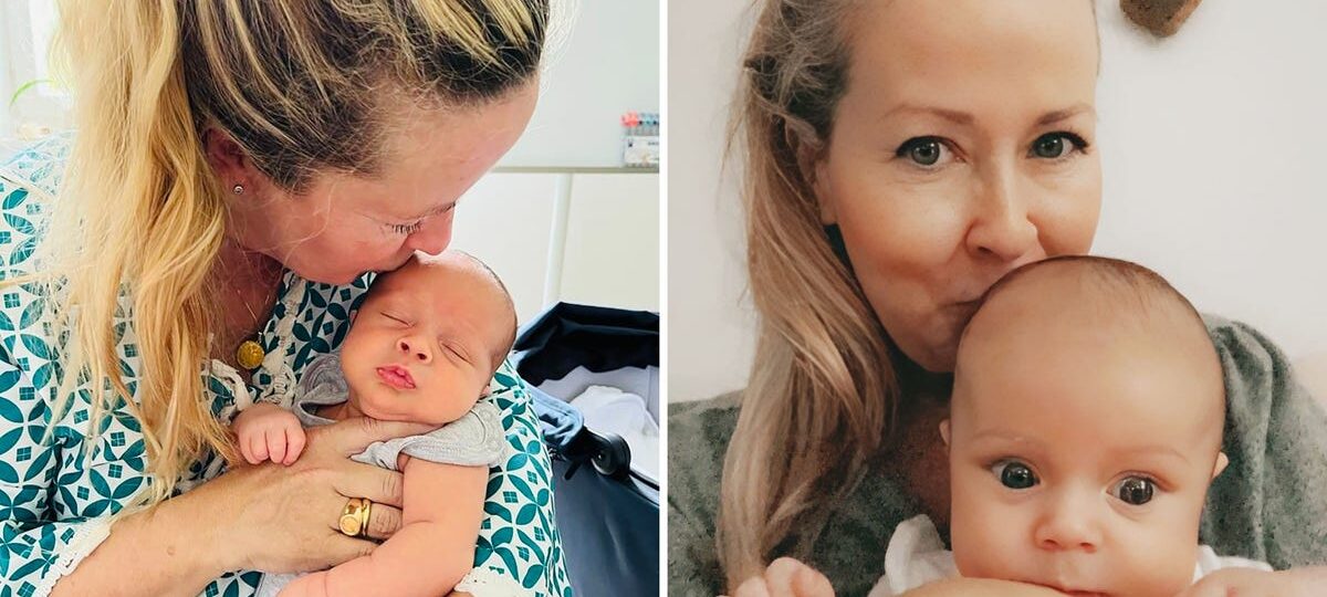 I got pregnant when I was 53, and my husband was 57. People assume we are our son's grandparents.