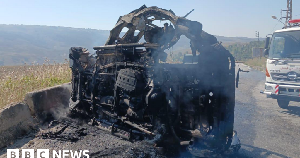 Lebanon says three soldiers killed in Israeli attack on car