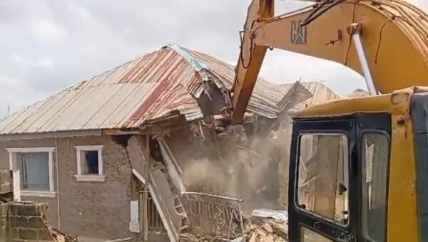 Oyo Govt Destroys Building Used As Hideout By Adelabu’s Sister’s Kidnappers