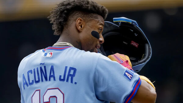 Braves’ Acuña leaves game at White Sox with tightness in left hamstring, his 2nd injury of season