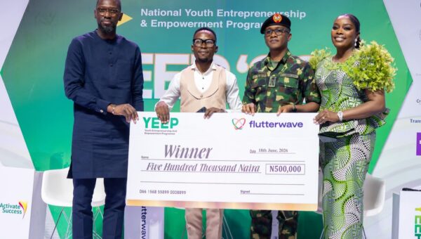 Flutterwave empowers NYSC entrepreneurs at YEEP 2026