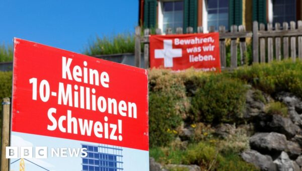 Swiss voters reject 10 million population cap, early projections say