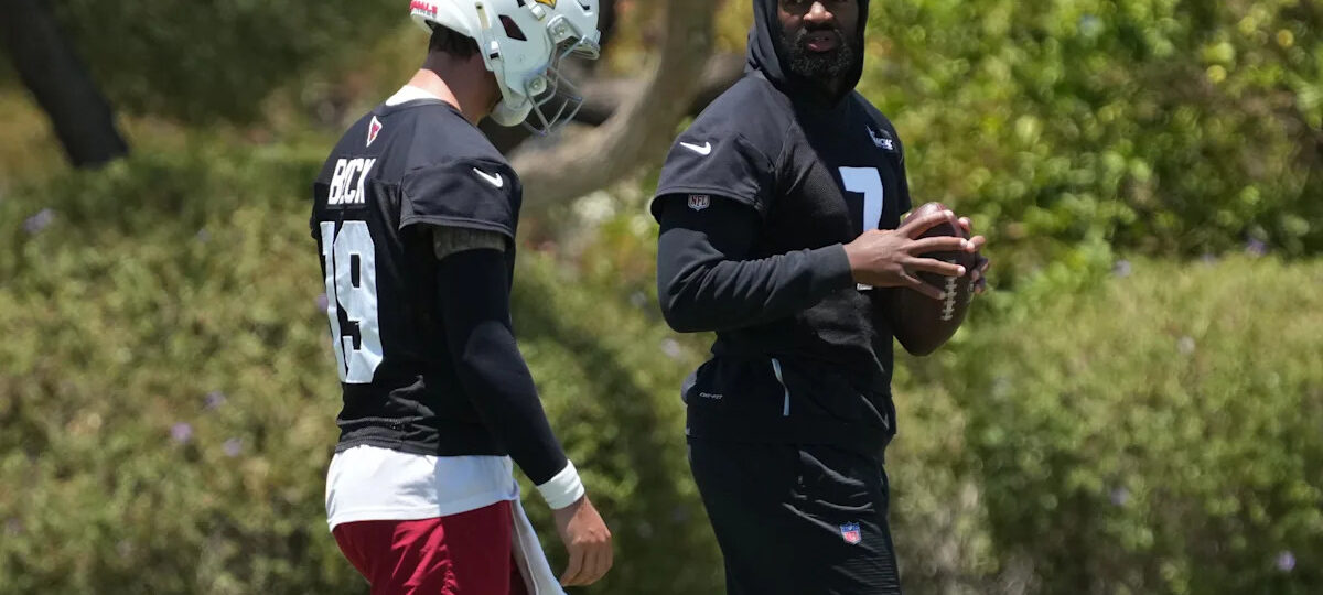 Quarterback Jacoby Brissett reports to Cardinals' mandatory camp, though future remains unclear