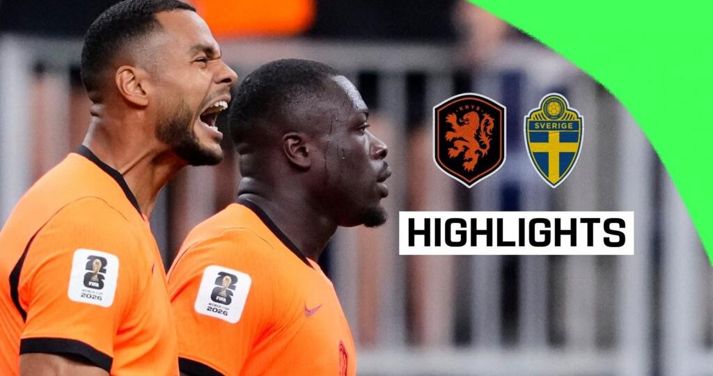 Netherlands thrash Sweden to all but guarantee last 32 place