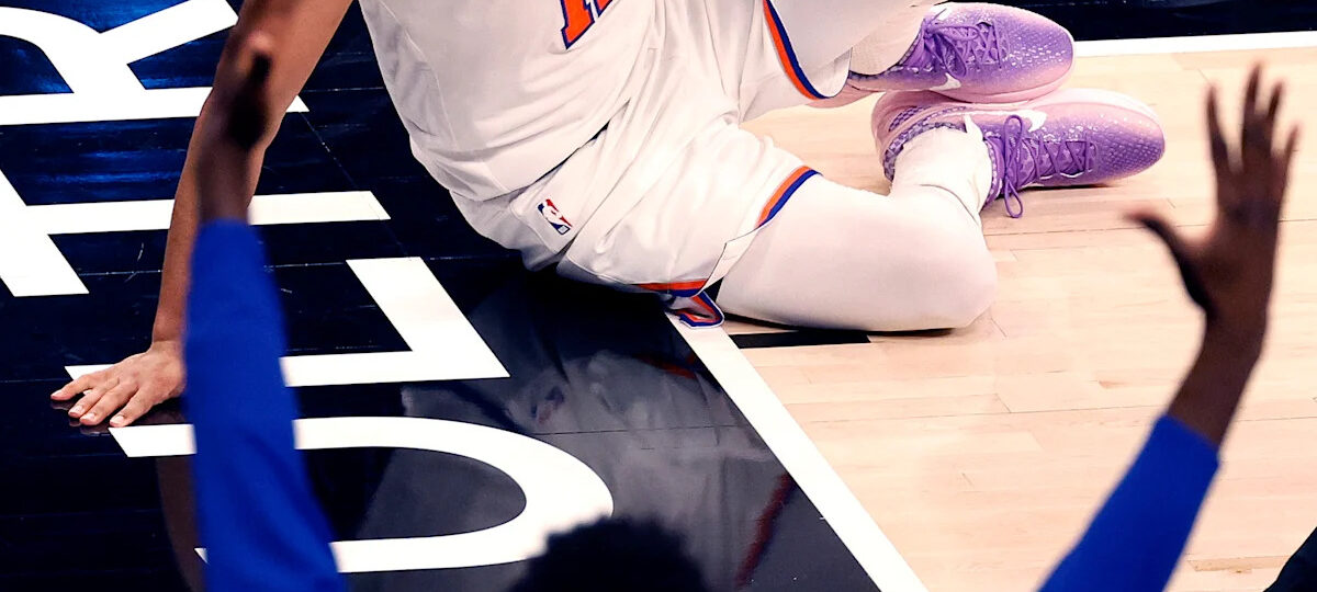 Knicks’ Jalen Brunson shows no sign of injury after knee scare in Game 1 of NBA Finals