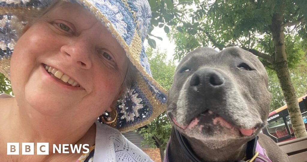 'My dog Gertie saved my life by helping to find my breast cancer'