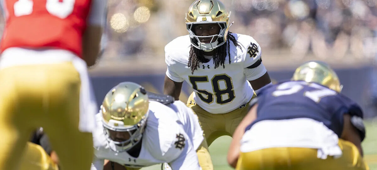 Linebacker recruiting is getting a little odd for Notre Dame