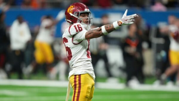 ESPN Analyst Ranks USC’s Wide Receivers in the Nation’s Top 10 Despite Drafted Stars