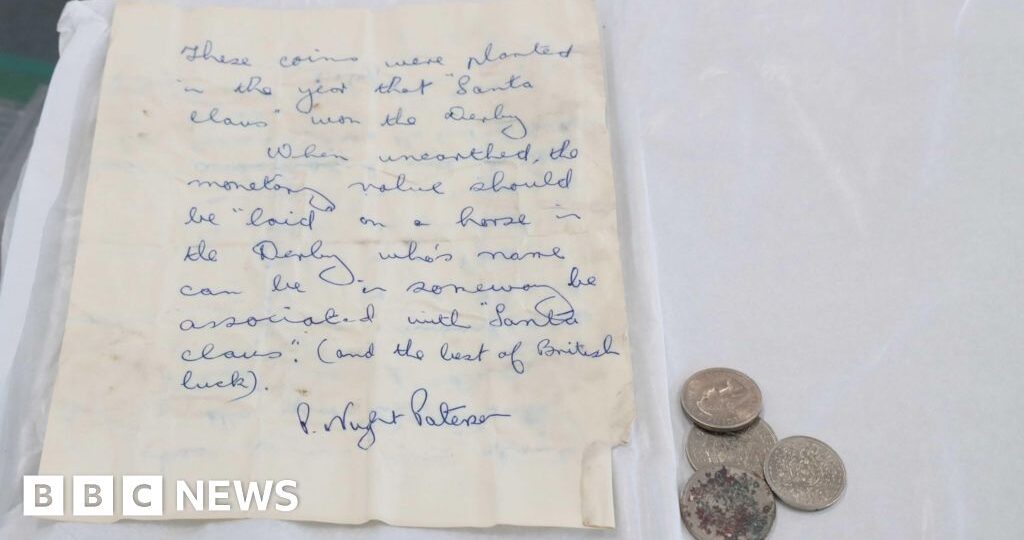 Builder wins bet on Epsom Derby thanks to 'spooky' time capsule tip