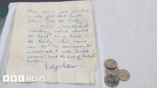 Builder wins bet on Epsom Derby thanks to ‘spooky’ time capsule tip