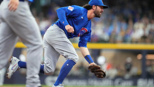 Dansby Swanson pulled off incredible deke on Jackson Chourio in Cubs-Brewers