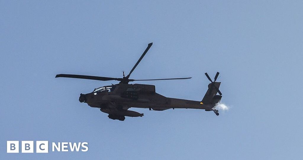 Trump says Iran shot down US helicopter and vows to respond