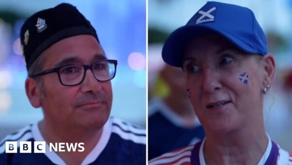 ‘Typical Scotland’: Tartan Army give their verdict on Miami match against Brazil