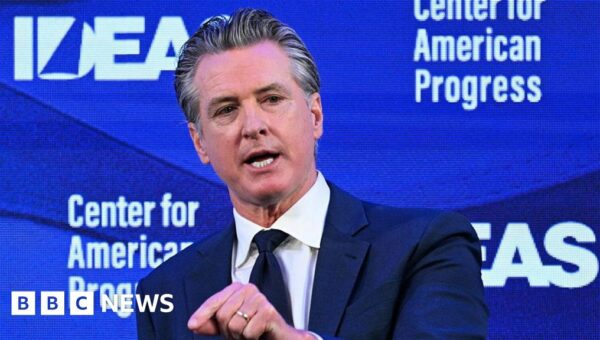 California’s Gavin Newsom alleges justice department is investigating his wife and ex-staff