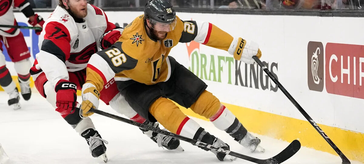 Vegas-Carolina Stanley Cup Final by the numbers through 3 games