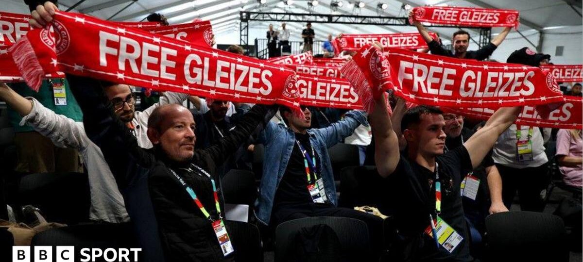 Empty seat at tournament for imprisoned French sports journalist