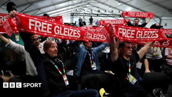 Empty seat at tournament for imprisoned French sports journalist