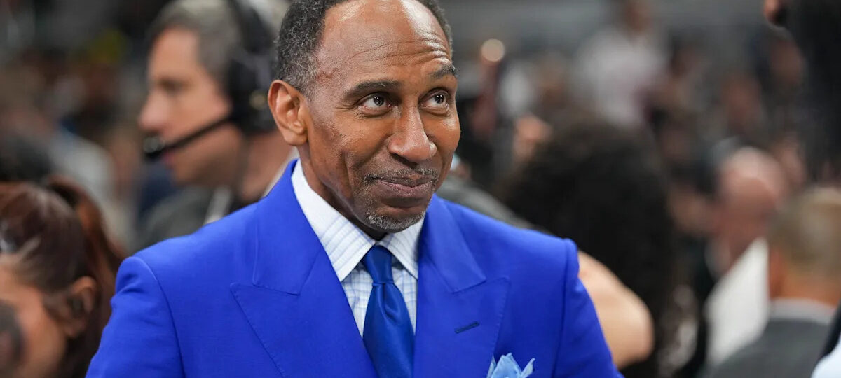 Stephen A. Smith rips Donald Trump for attending Knicks vs. Spurs