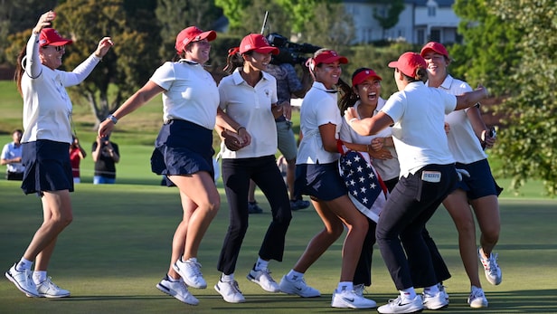 Farah O’Keefe goes 5-0 and the U.S. routes GB&I in singles to reclaim the Curtis Cup