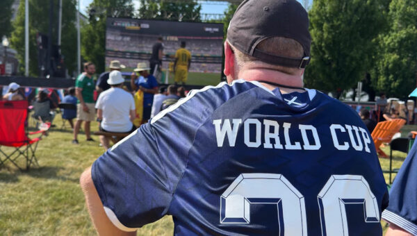 Scotland’s Tartan Army has descended on Providence for the World Cup