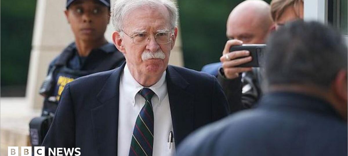 Ex-Trump adviser John Bolton pleads guilty to mishandling classified documents