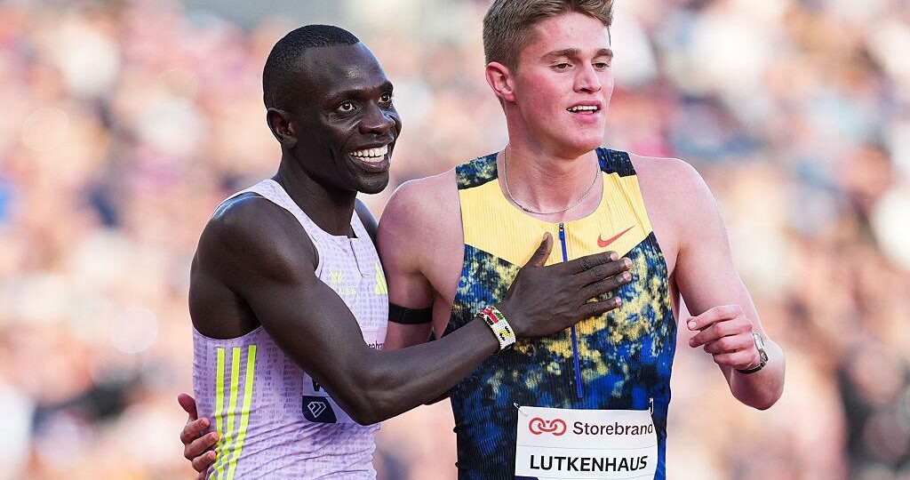 Lutkenhaus, 17, upsets Olympic champion Wanyonyi in Oslo