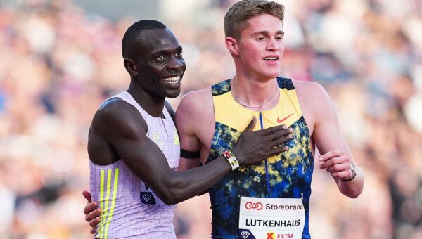 Lutkenhaus, 17, upsets Olympic champion Wanyonyi in Oslo