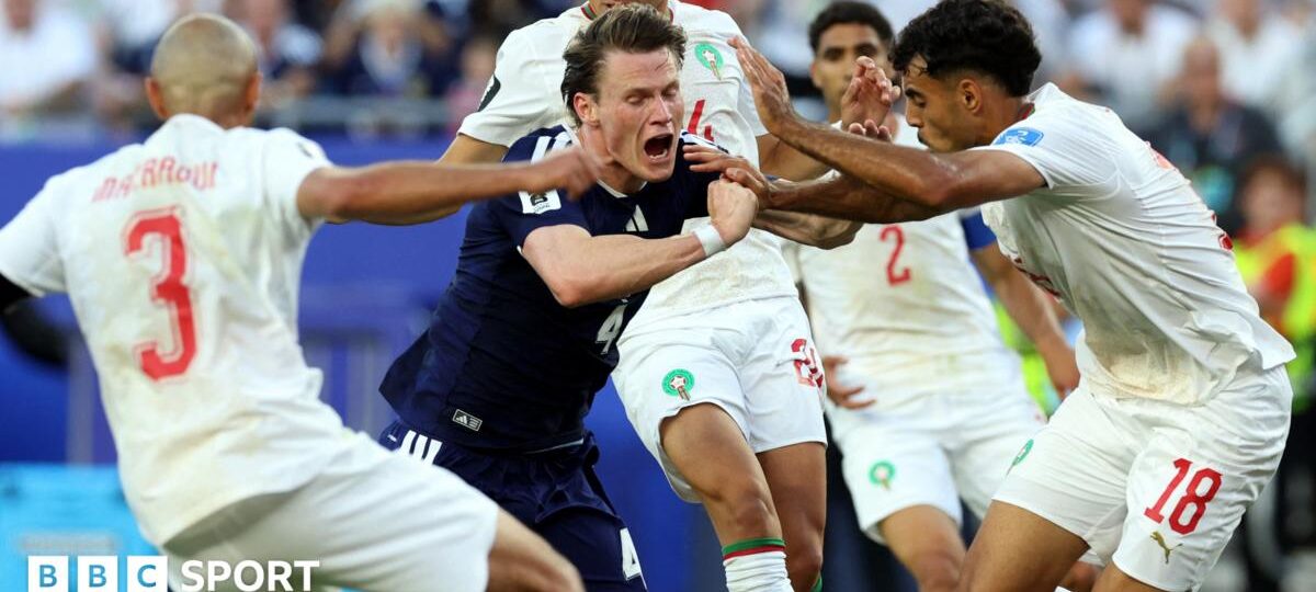 Should Scotland have had two penalties & been playing against 10 men?