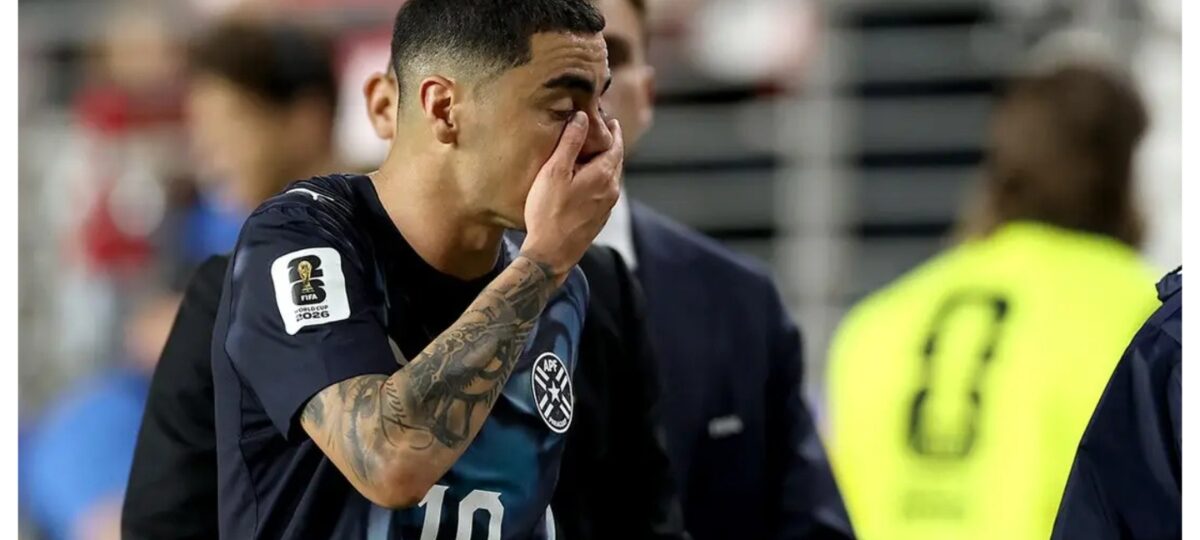 World Cup 2026: Almiron becomes first player to receive red card for covering his mouth