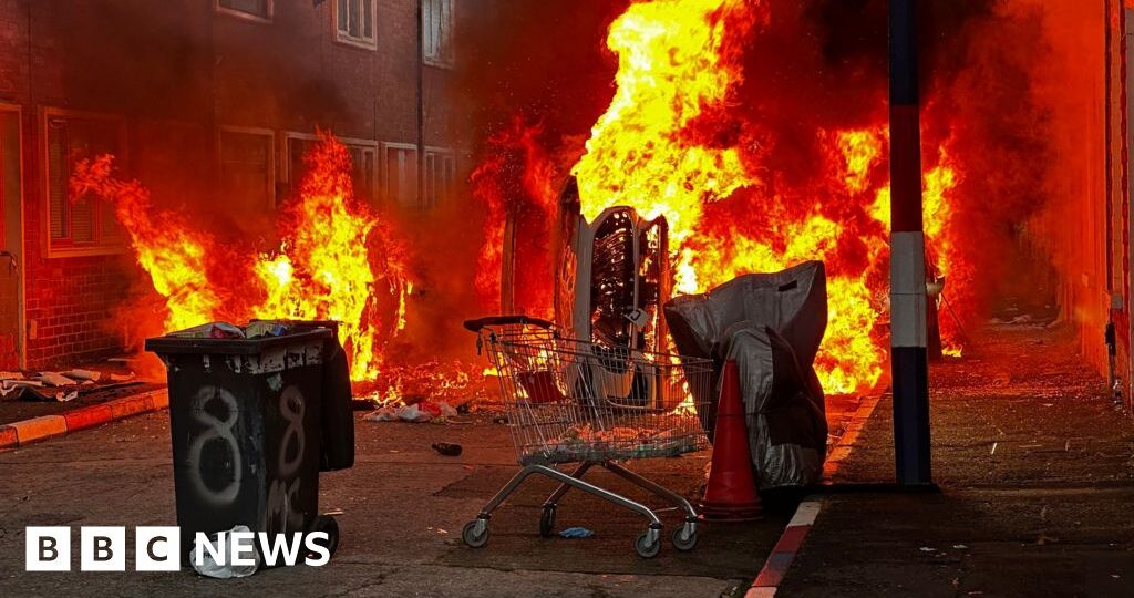 The night people in Belfast fled their homes because of racist violence
