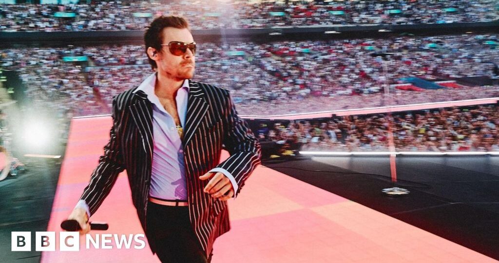 Harry Styles revisits X Factor as he kicks off Wembley residency