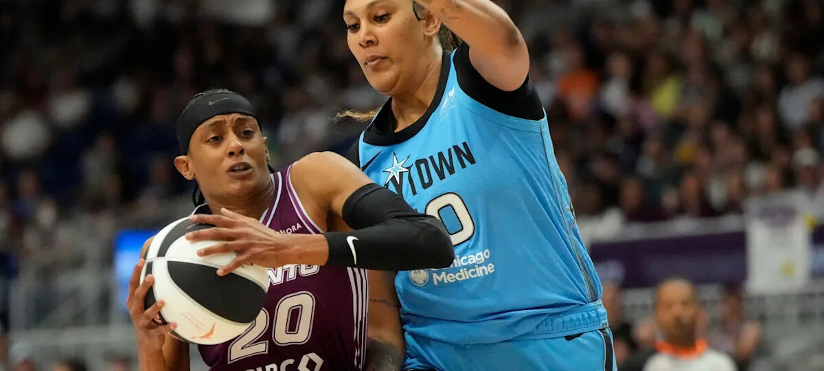 Brittney Sykes scores 25 points as the Tempo beat the Sky 85-68 in the WNBA