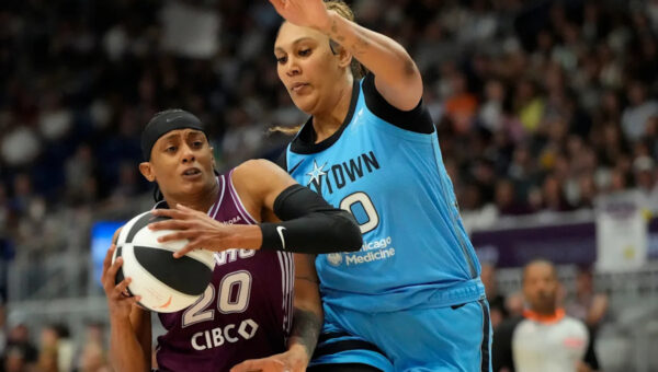 Brittney Sykes scores 25 points as the Tempo beat the Sky 85-68 in the WNBA