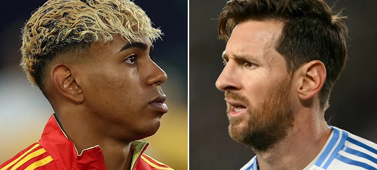 ‘Everything happens for a reason’ – Spain boss has theory on photo of Lionel Messi and baby Lamine Yamal