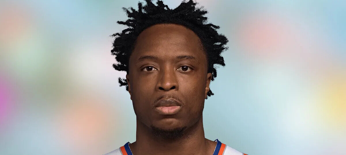 OG Anunoby was asked how President Trump’s attendance …