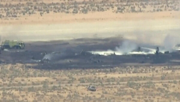Eight feared dead as US Air Force B-52 crashes in California