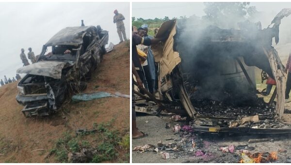 Six Burnt To Death In Adamawa Auto Accident