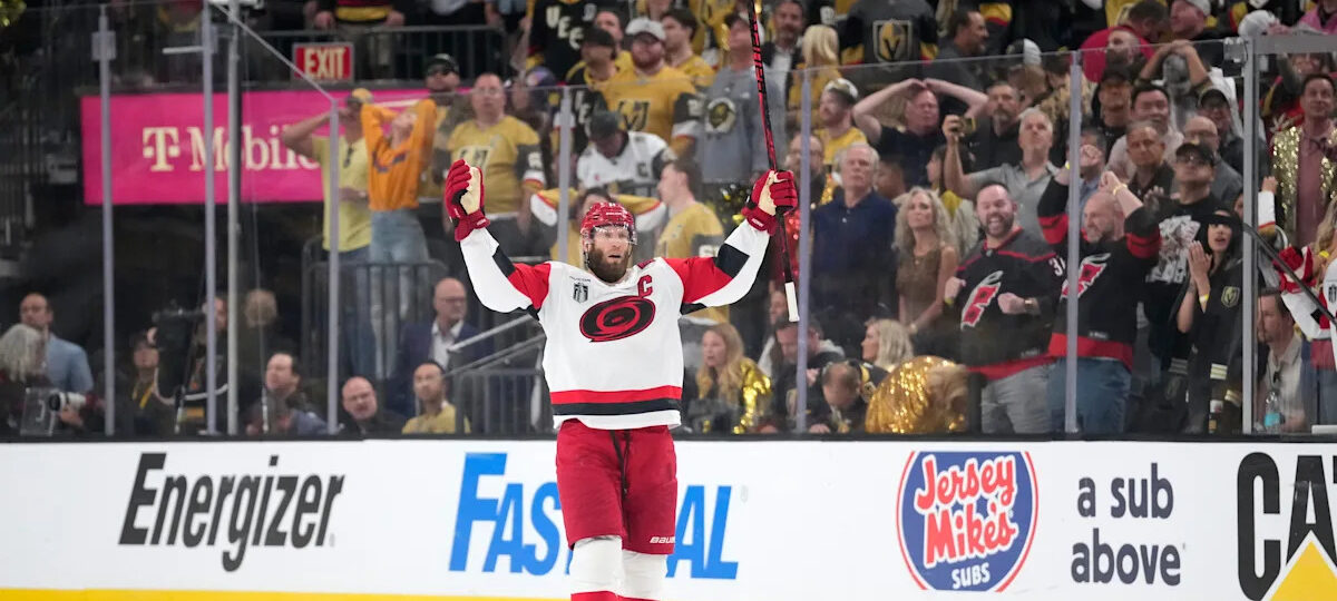 Carolina’s Jordan Staal wins the Conn Smythe Trophy as playoff MVP, oldest on record at age 37