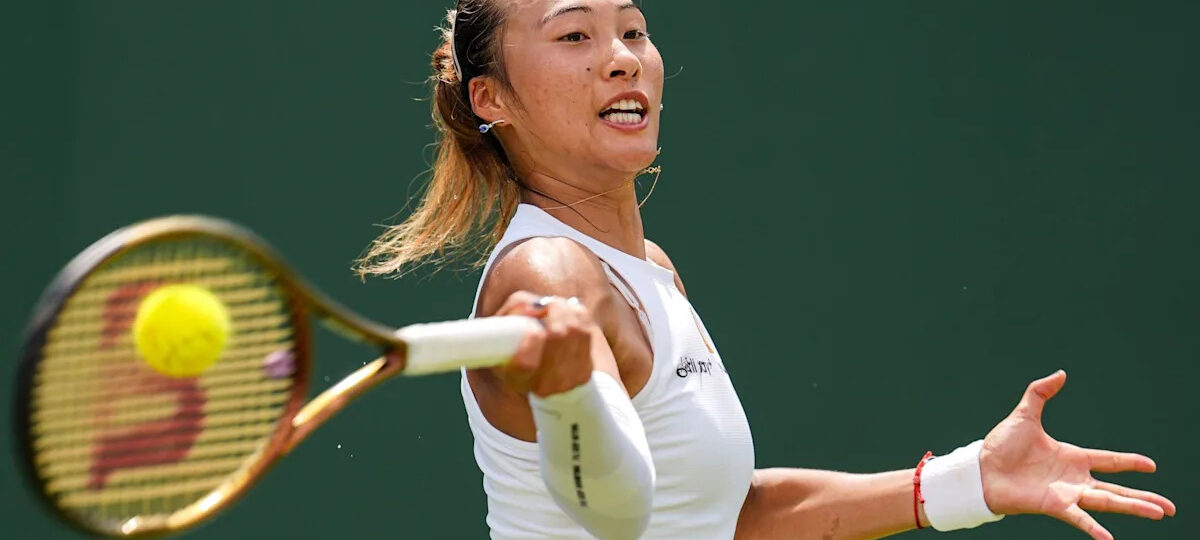Watch Queen's: Olympic champion Zheng delayed by rain