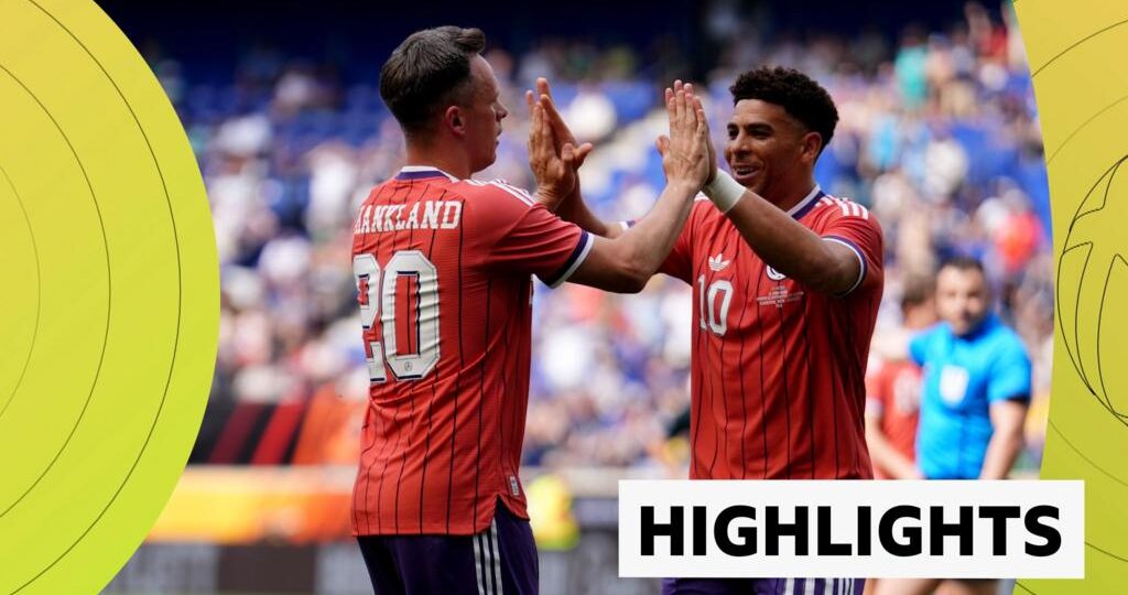Scotland score four in first half to beat Bolivia