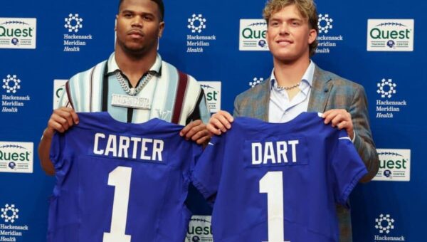 Is Jaxson Dart Going To Be a Distraction?’: Cam Newton Poses Blunt Questions for Giants QB Amid Viral Controversy With Abdul Carter