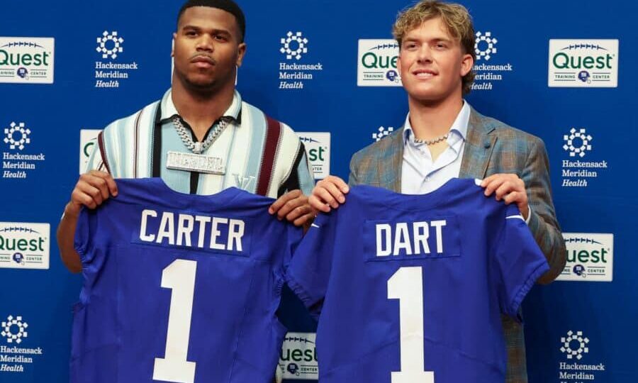 Is Jaxson Dart Going To Be a Distraction?’: Cam Newton Poses Blunt Questions for Giants QB Amid Viral Controversy With Abdul Carter